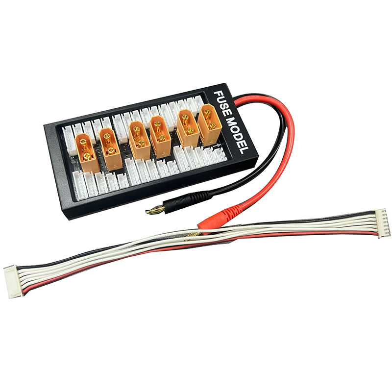 Lipo Parallel Charging Board - XT90 Parallel Balance Charging Board 2-6S
