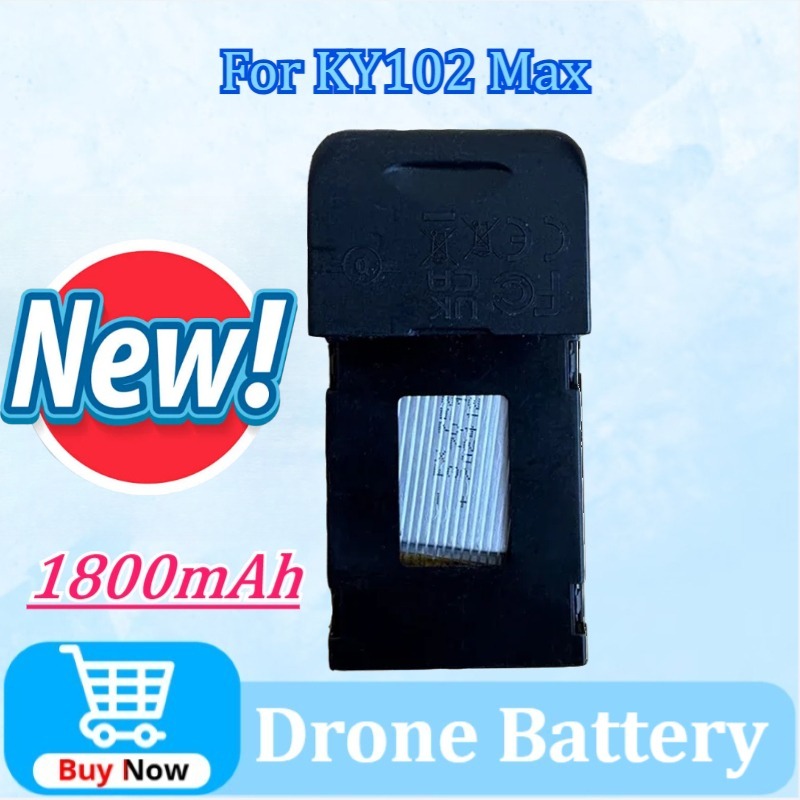 Drone Ky102 Rc - 3.7V 1800mAh Replacement Drone Battery For