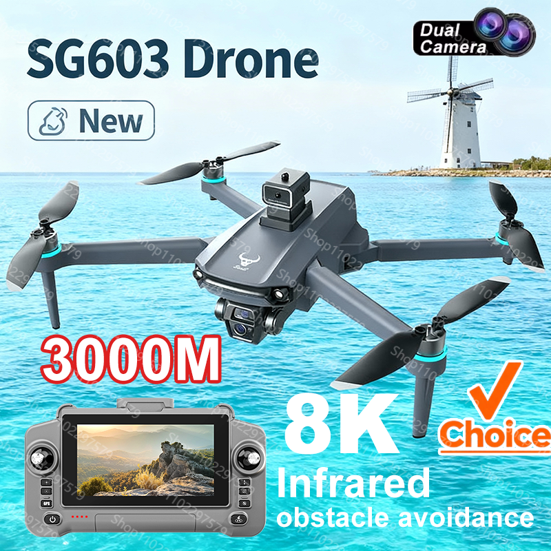 Joystick Rc Drone - New Brushless Power SG603PRO Drone Professional
