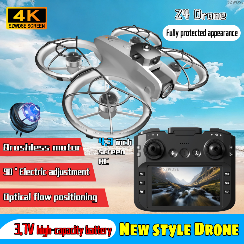 Drone Rc Helicopter With Camera - Professional Mini RC Drone 4K WIFI