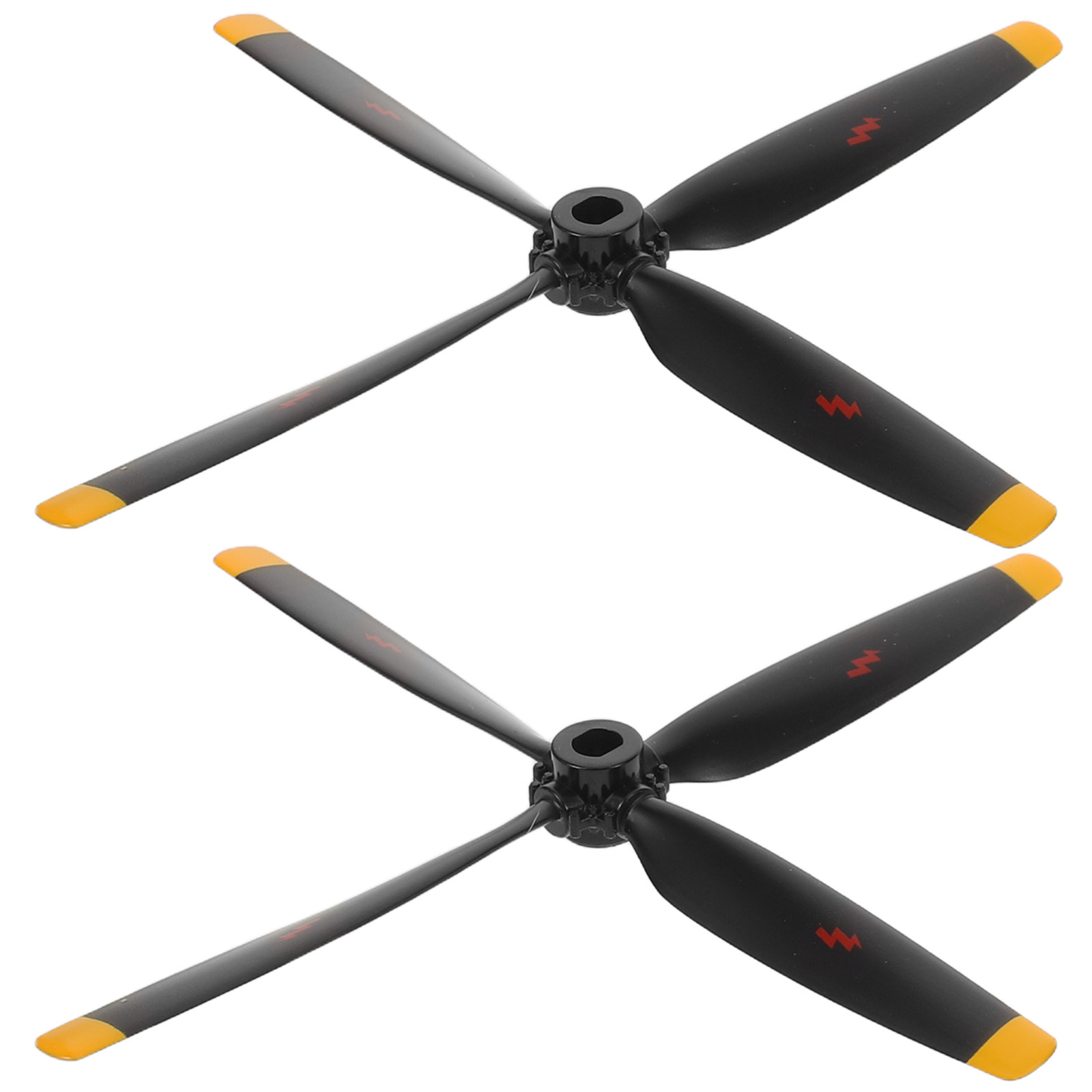 Drone Helicopter Rc - 2Pcs 4-Blade Rc Aircraft Propellers Plastic