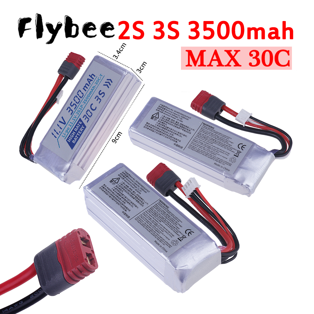 Drone Rc Car - 3500MAH 30C 7.4V 11.1V Lipo Battery