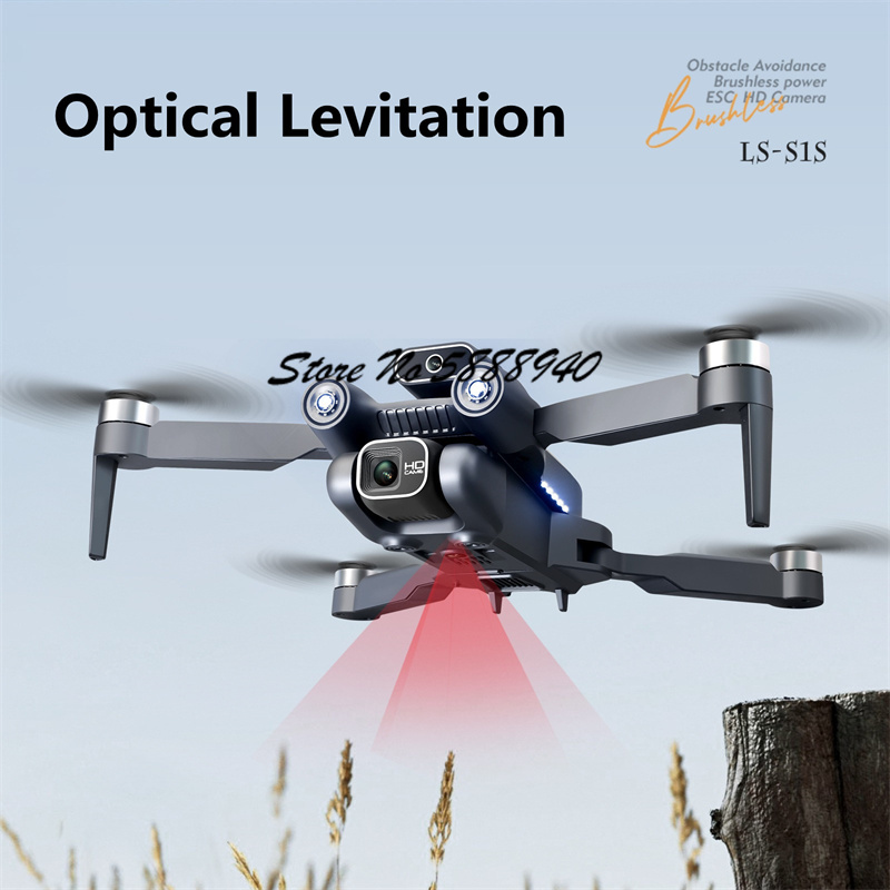 6K Optical Flow Brushless Fold – обзор и цена Drone Rc S1S