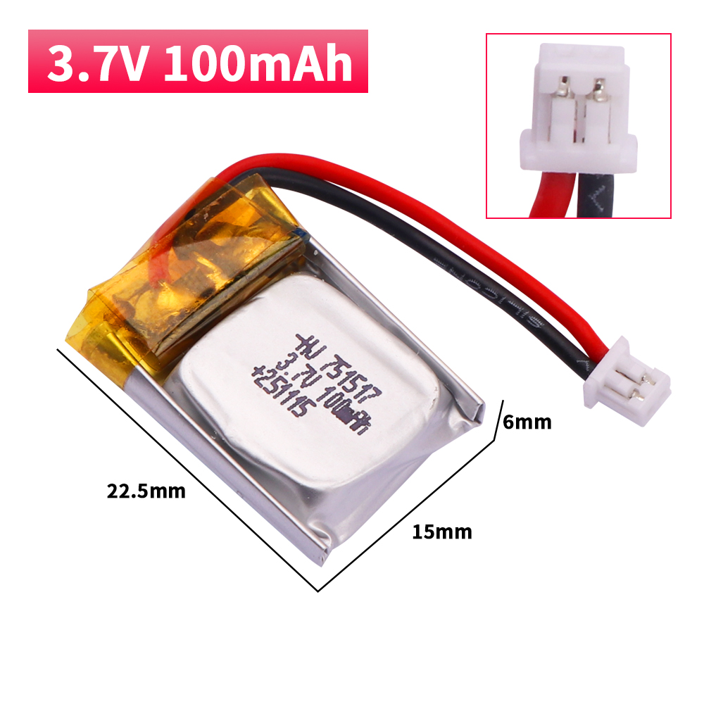 3.7V 751517 100mah Lipo Batter – обзор и цена Drone Fq777 Rc Quadcopter