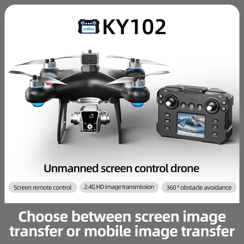 Drones Ky102 4K Dual Camera 4  – обзор и цена Drone Ky102 Rc