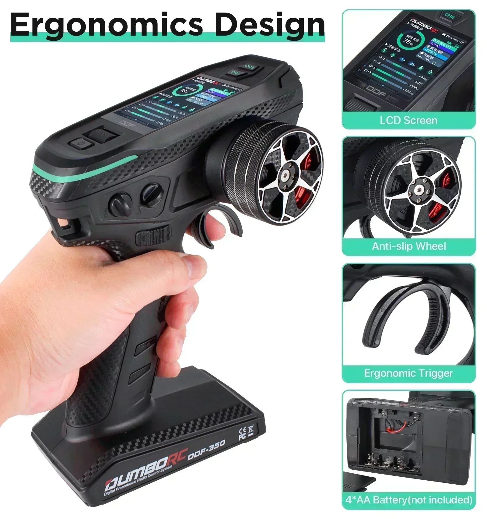DUMBORC DDF-350 10CH RC Remote – обзор и цена Joystick Rc Drone