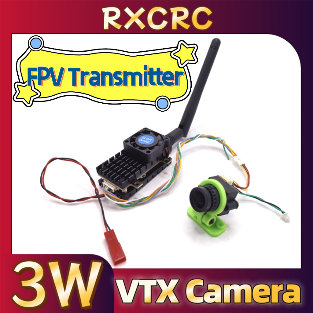 RXCRC 5.8G 3W Video VTX transm – обзор и цена Drone Rc With Screen
