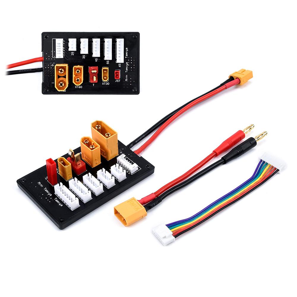 HOBBYMATE XT30 XT60 XT90 JST T – обзор и цена Lipo Parallel Charging Board