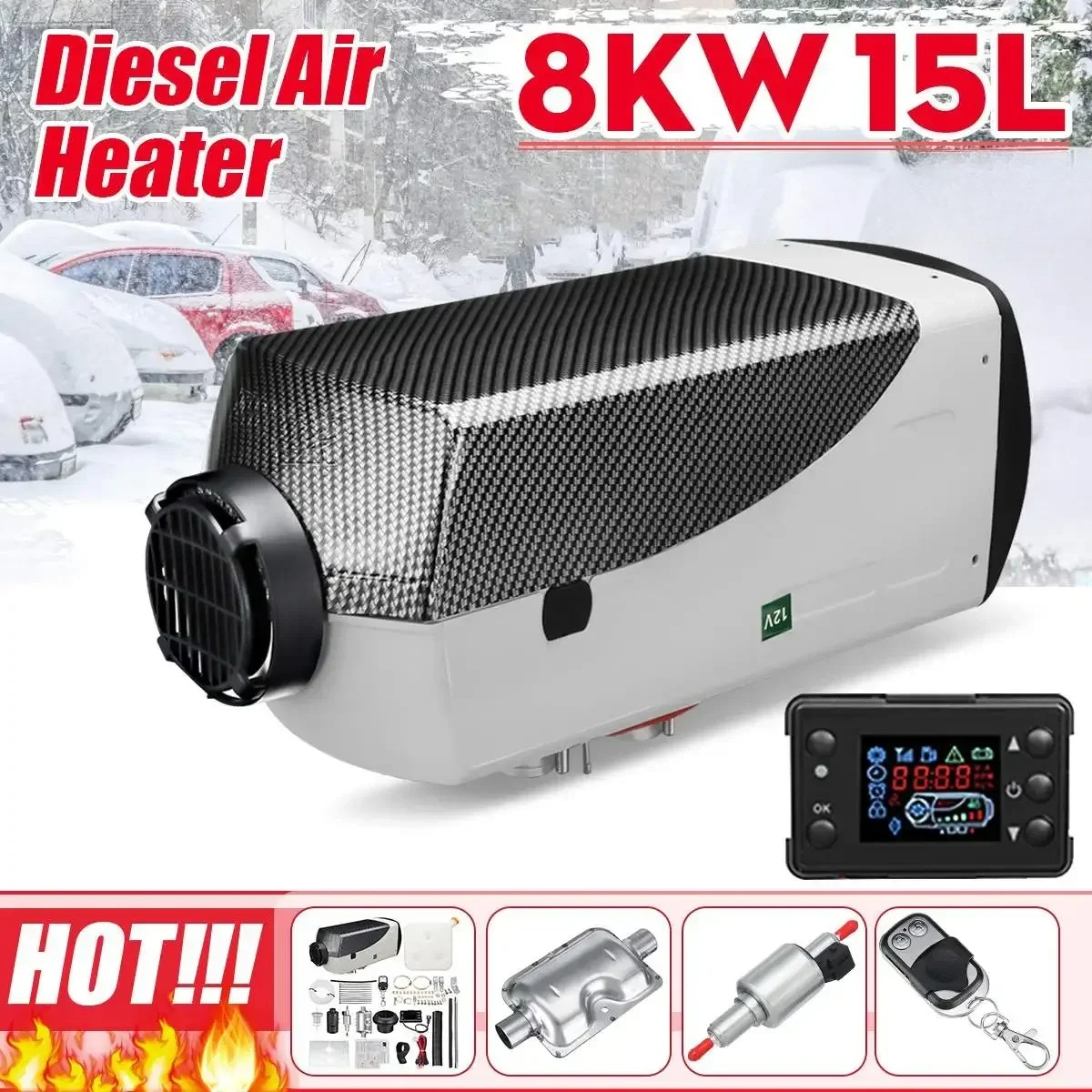 5-8KW Car Heater Diesel Air He – обзор и цена Rc Boat