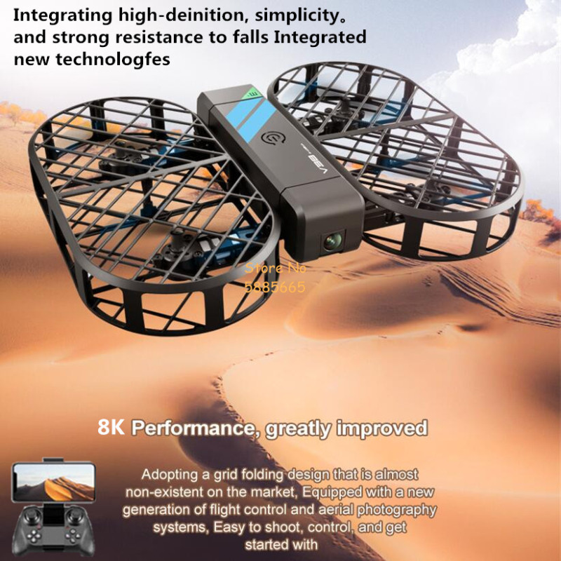 8K HD Camera 360° Protection O – обзор и цена Drone Rc Foldable