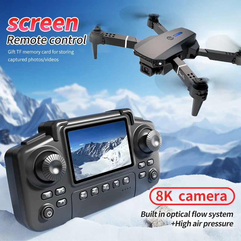 Professional E88 PRO Drone wit – обзор и цена Drone Rc With Screen