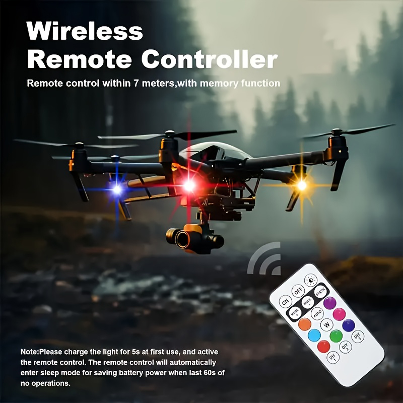 1-10PCS Motorcycle LED Aircraf – обзор и цена Drone Aircraft Jjrc