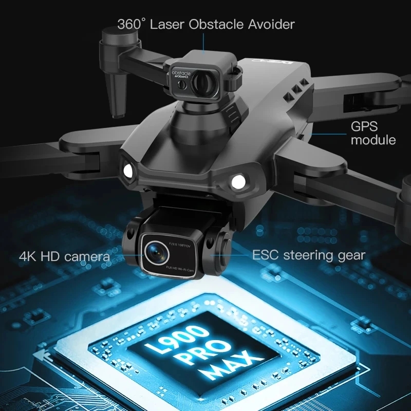 L900 Pro MAX GPS Drone 4K Prof – обзор и цена Drone Rc Foldable