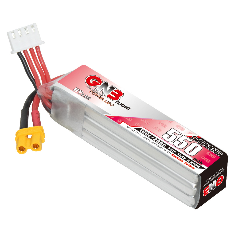 GNB HV 11.4V 550mAh 100C/200C  – обзор и цена Drone Carrera Rc
