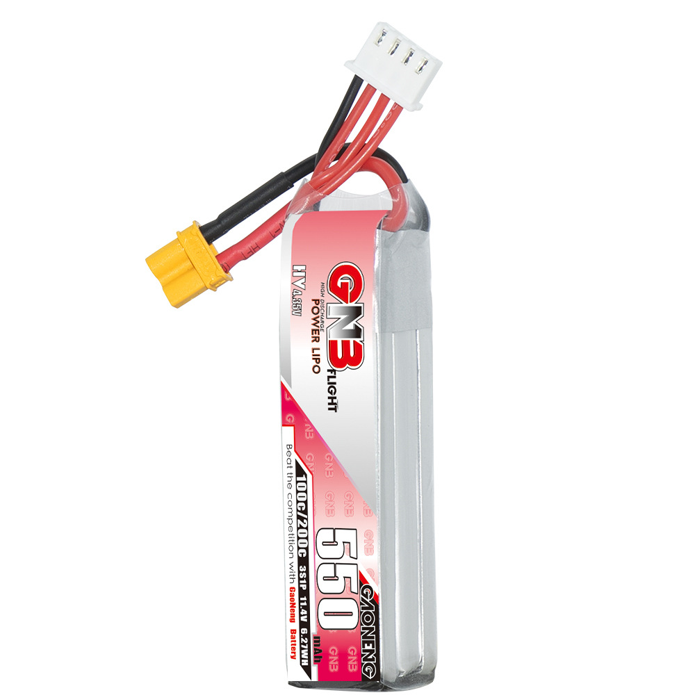 GNB HV 11.4V 550mAh 100C/200C  – обзор и цена Drone Carrera Rc