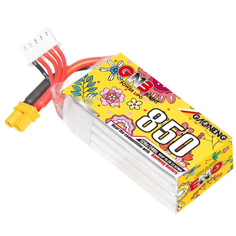 Upgraded GNB 4S 15.2V 850mAh L – обзор и цена Drone Carrera Rc