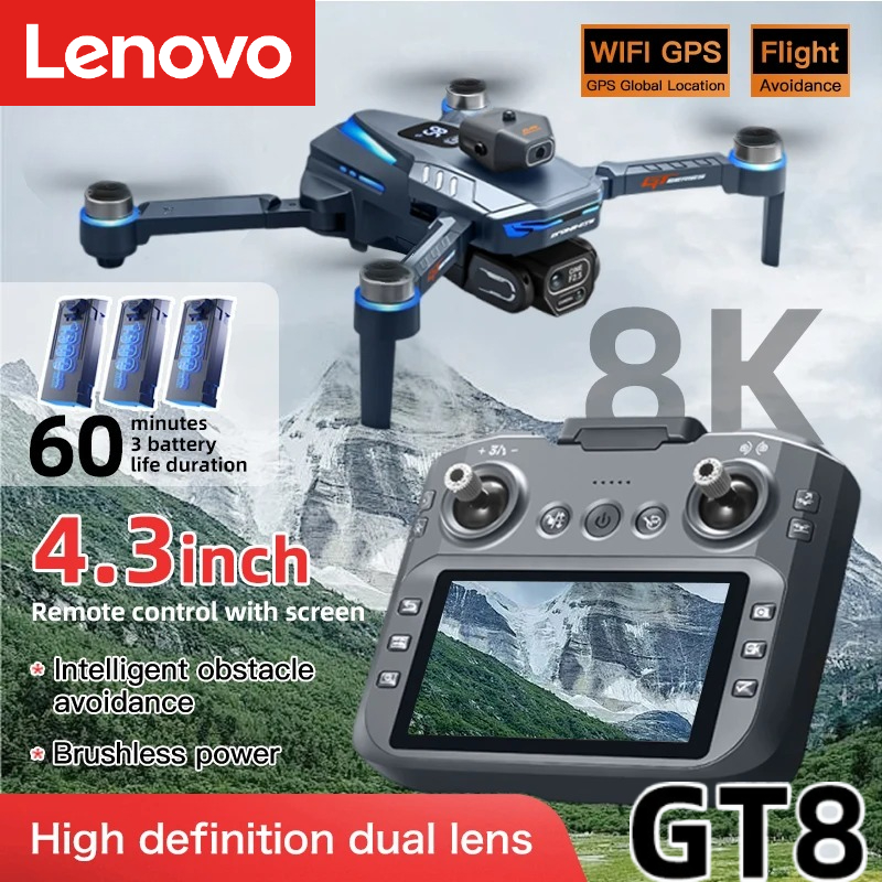 Lenovo GT8 Drone 8K Profession – обзор и цена Drone E88Pro Rc 4K