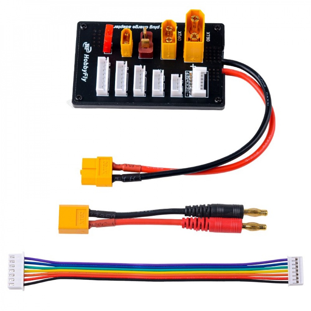XT30 XT60 XT90 JST T Connector – обзор и цена Lipo Parallel Charging Board