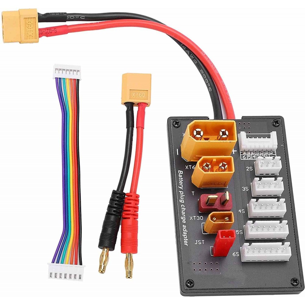 XT30 XT60 XT90 JST T Connector – обзор и цена Lipo Parallel Charging Board