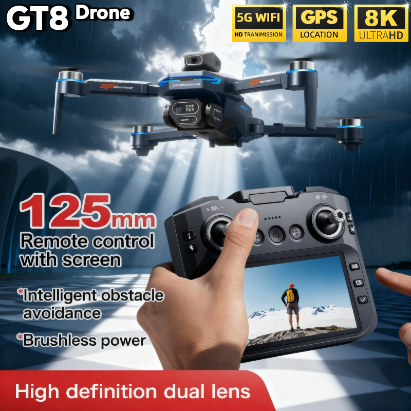 For Genuine GT8 Drone 4K Profe – обзор и цена Drone E88Pro Rc 4K