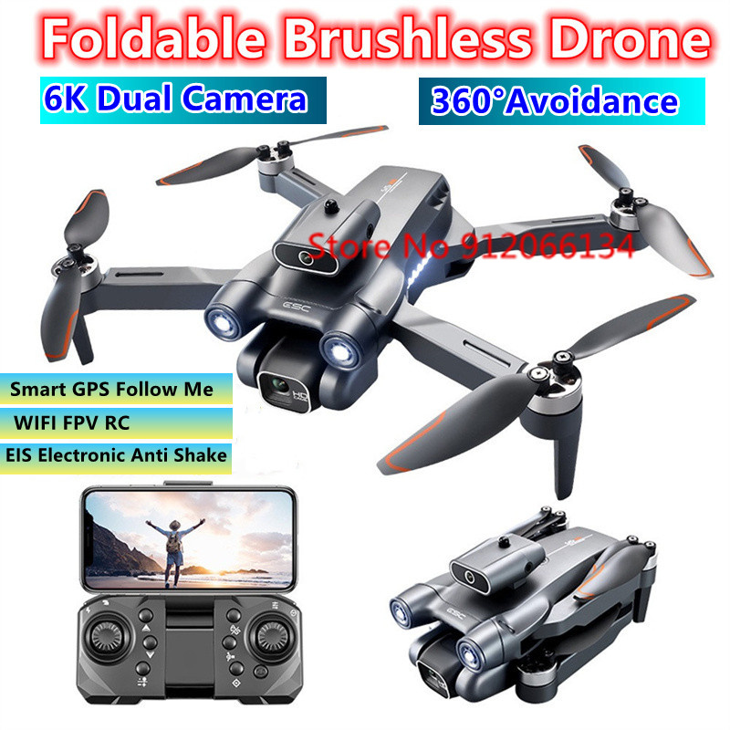 6K ESC Camera WIFI FPV Foldabl – обзор и цена Drone Rc S1S