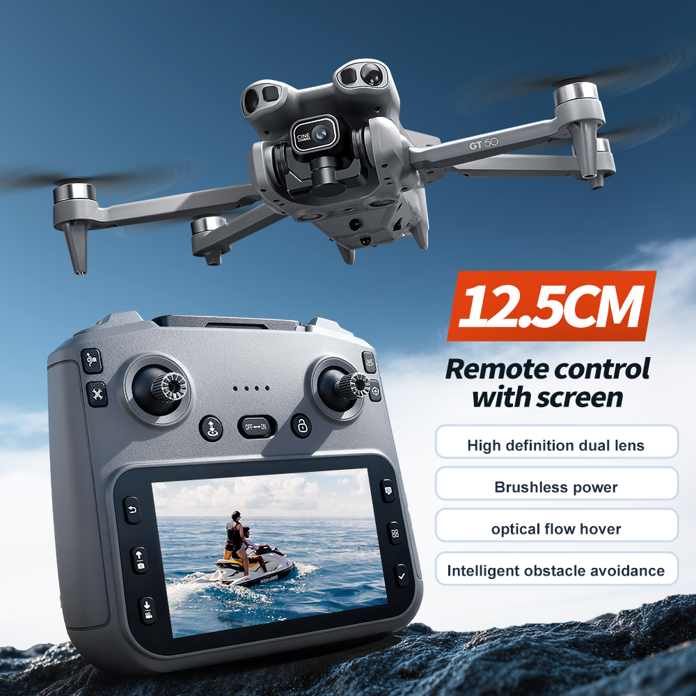 GT50 GPS Drone, 8K Dual Camera – обзор и цена Drone Top Rc