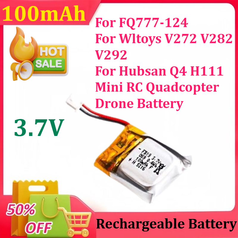 3.7V 100mAh Lipo Battery for F – обзор и цена Drone Fq777 Rc Quadcopter