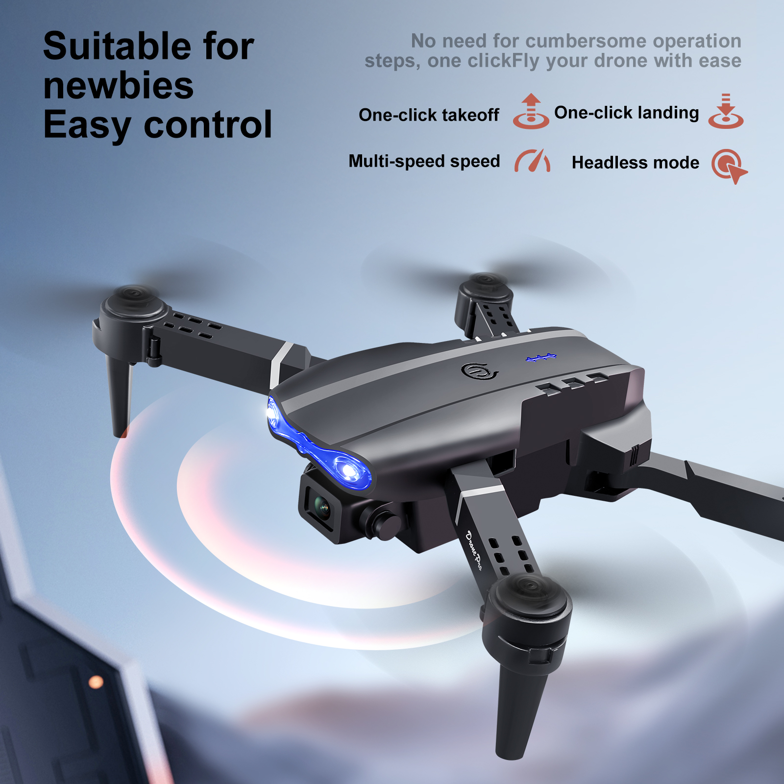 GISAEV E99Plus Drone with 4.3' – обзор и цена Drone Rc Foldable