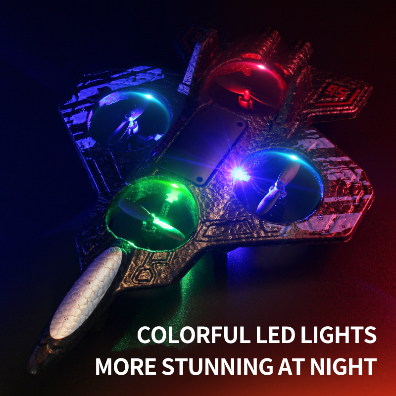 with LED colorful lights aircr – обзор и цена Drone Aircraft Jjrc