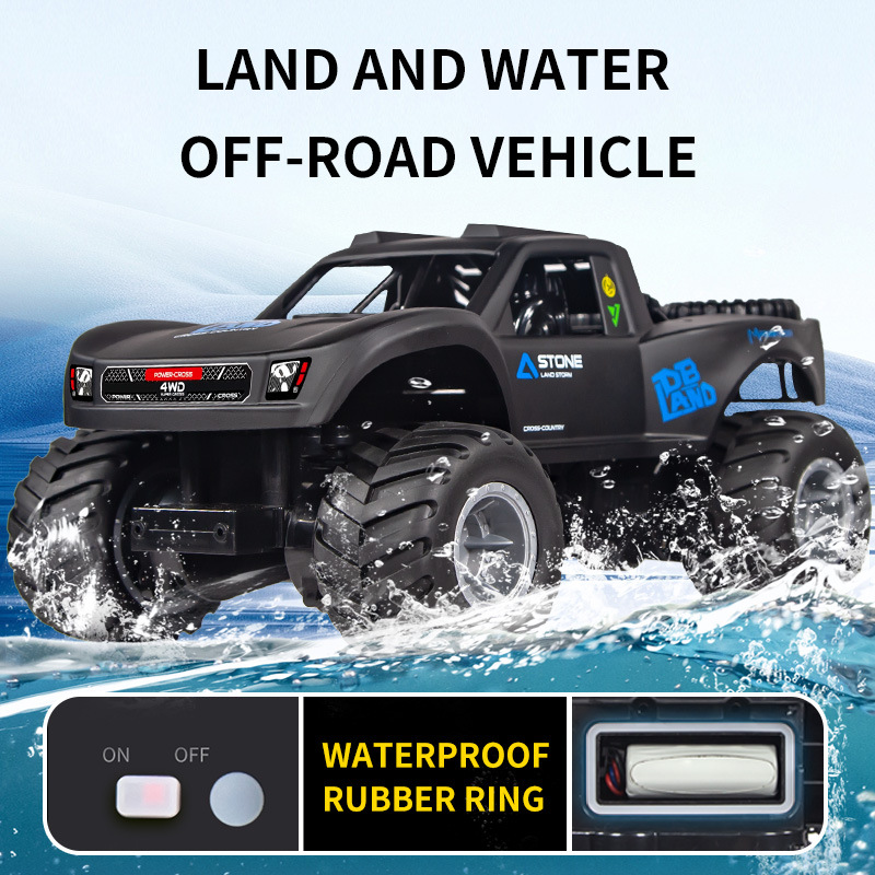 Amphibious RC Car 4WD, Waterpr – обзор и цена Drone Carrera Rc