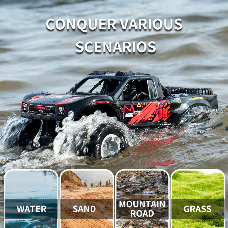 Amphibious RC Car 4WD, Waterpr – обзор и цена Drone Carrera Rc