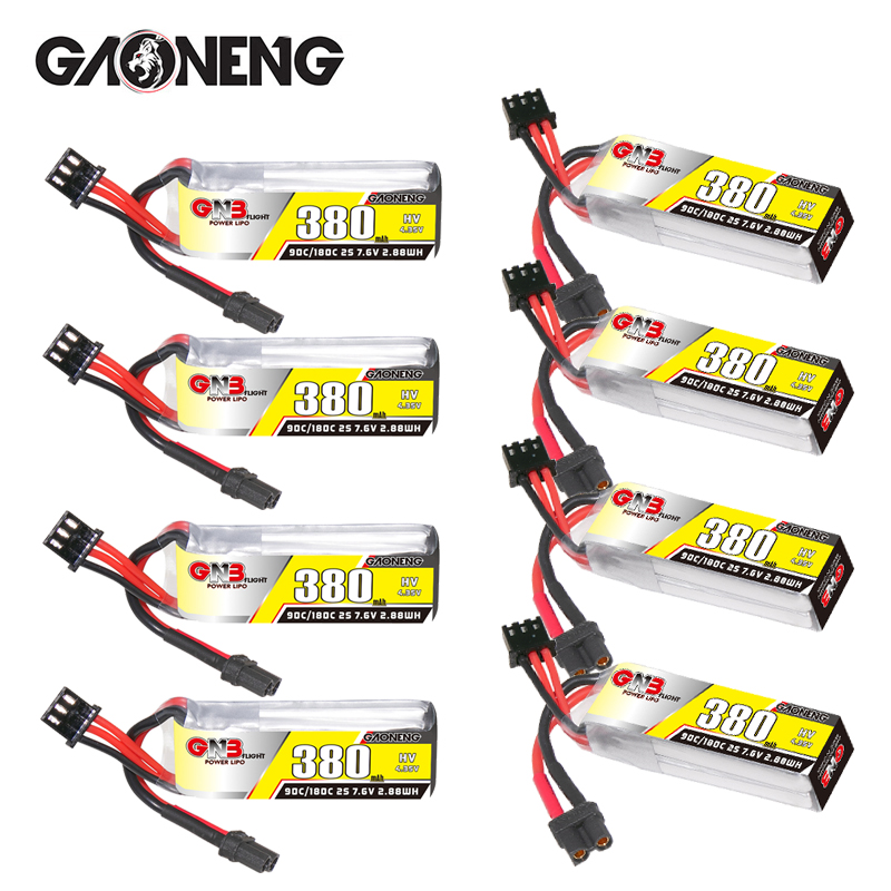 GNB 2S 7.6V 380mAh 90C/180C Li – обзор и цена Drone Carrera Rc
