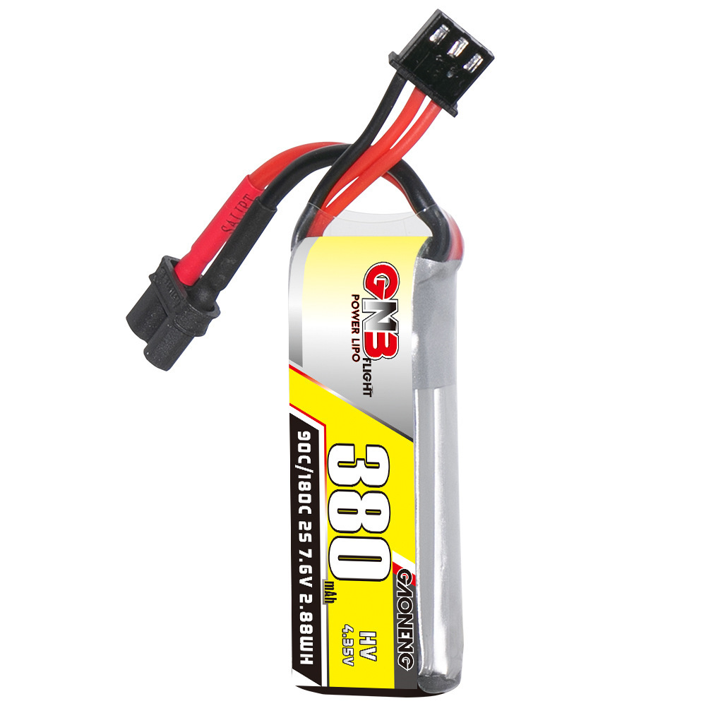 GNB 2S 7.6V 380mAh 90C/180C Li – обзор и цена Drone Carrera Rc