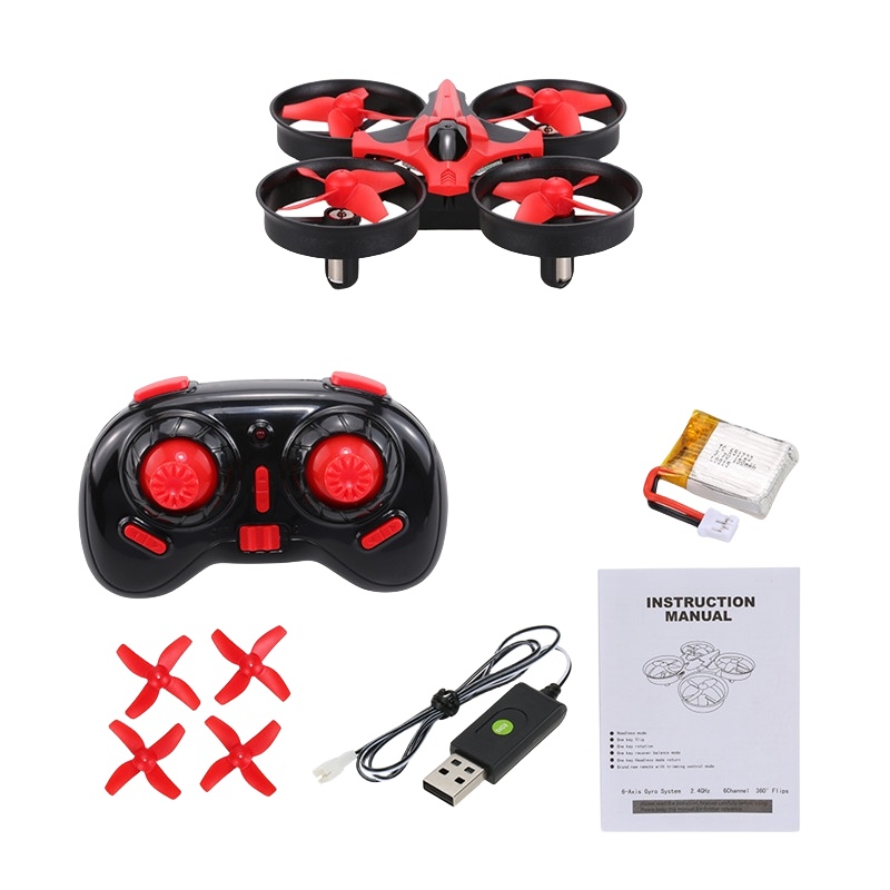 Mini 2.4G 4CH 4-Axis Gyro NH-0 – обзор и цена Drone Aircraft Jjrc