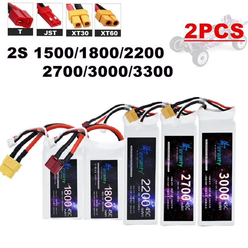 2PCS 7.4V Lipo 2S Battery 1500 – обзор и цена Drone Carrera Rc