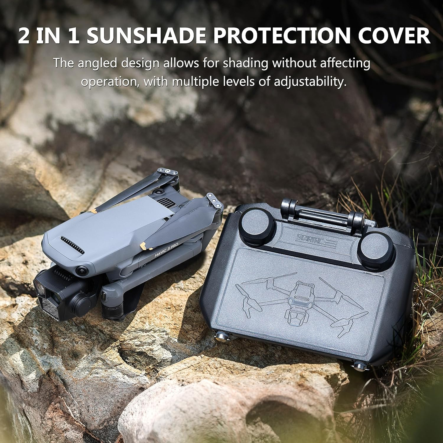 2-in-1 Sun Hood & Joystick Cov – обзор и цена Joystick Rc Drone