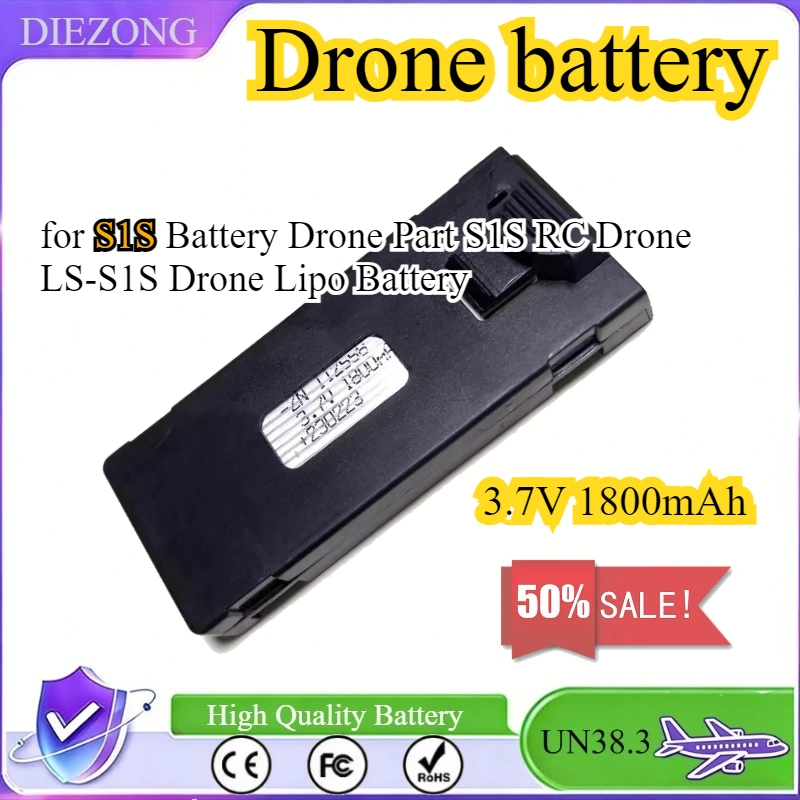 3.7V 1800mAh Battery for S1S B – обзор и цена Drone Rc S1S