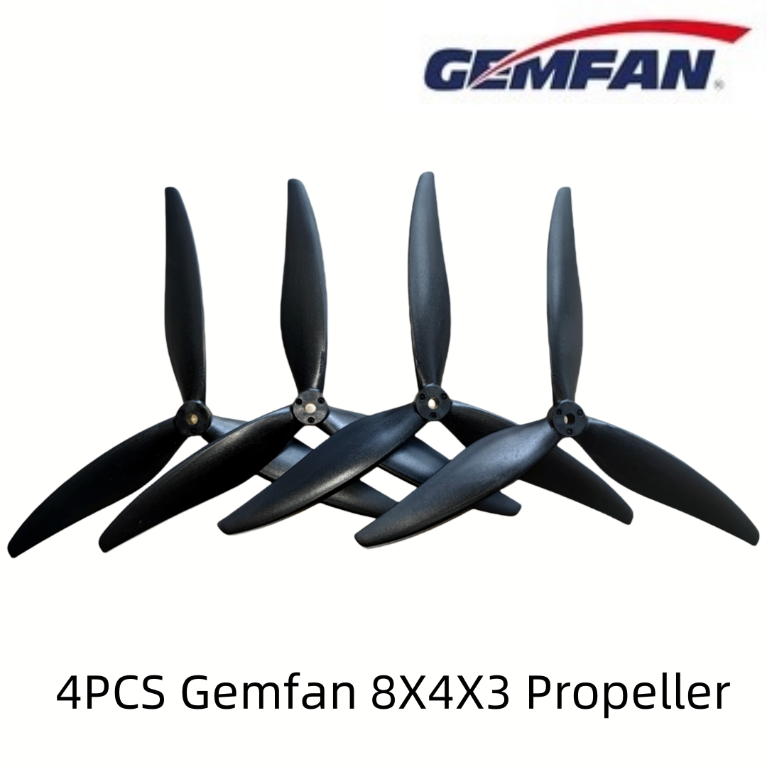 4PCS Gemfan 8040 8X4X3 3-Blade – обзор и цена Rc Motor Drone