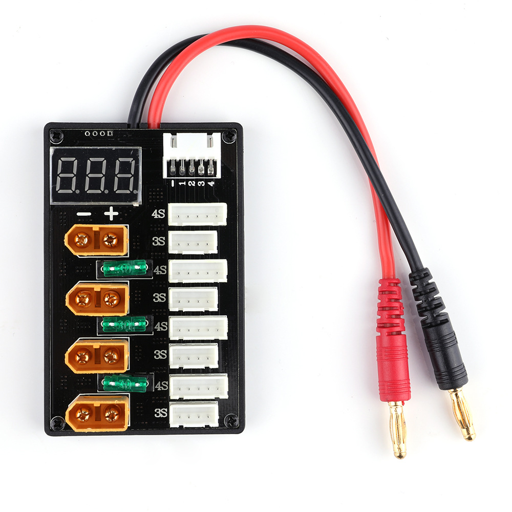 XT60 Plug 3S 4S Lipo Battery P – обзор и цена Lipo Parallel Charging Board