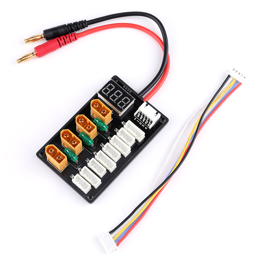 XT60 Plug 3S 4S Lipo Battery P – обзор и цена Lipo Parallel Charging Board