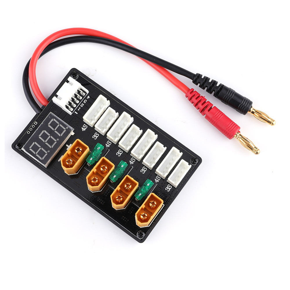 XT60 Plug 3S 4S Lipo Battery P – обзор и цена Lipo Parallel Charging Board