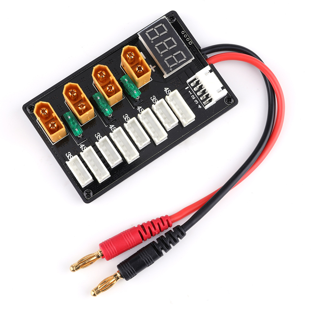 XT60 Plug 3S 4S Lipo Battery P – обзор и цена Lipo Parallel Charging Board