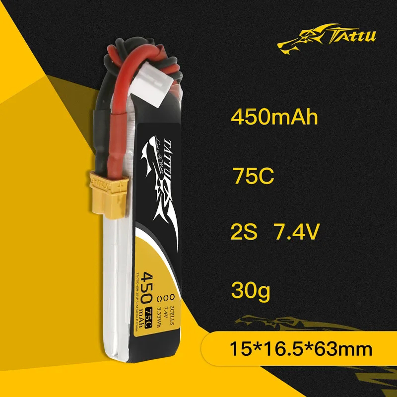 3Pcs NEW TATTU 450/500/550mAh  – обзор и цена Drone Carrera Rc
