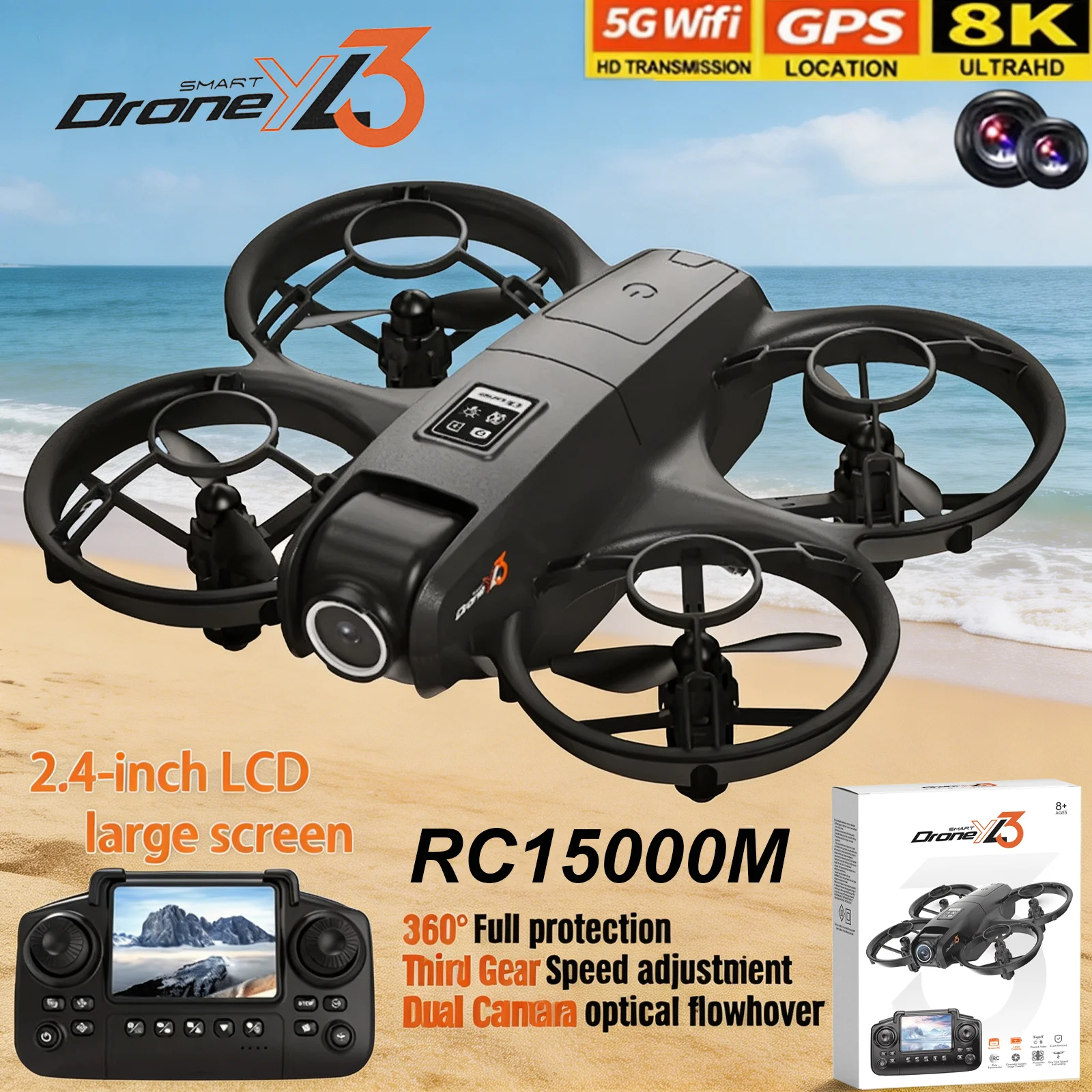 New YL3 RC Drone 8K 1080P Wide – обзор и цена Drone Rc Foldable