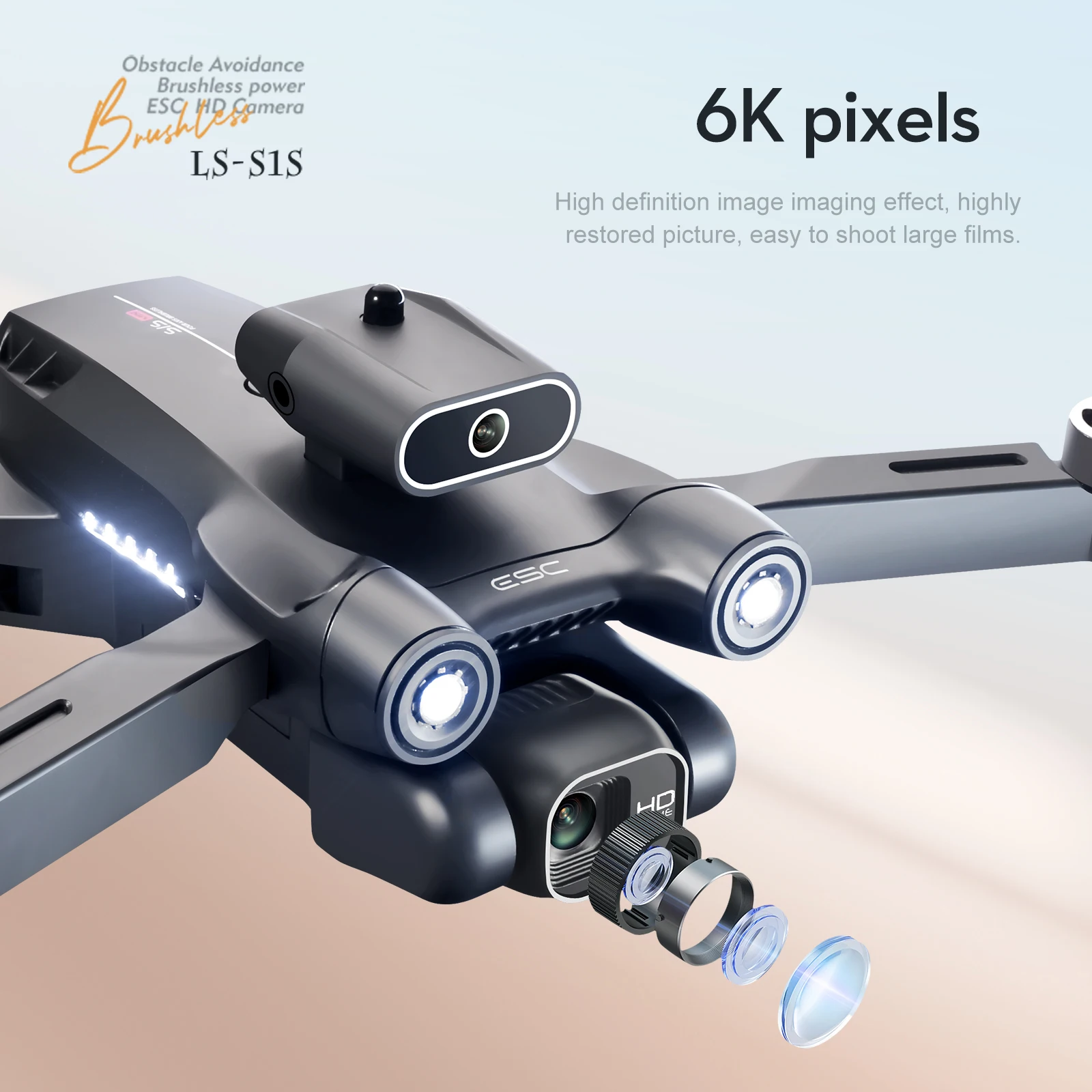 S1S Profesional Drone 4K HD Ca – обзор и цена Drone Rc S1S