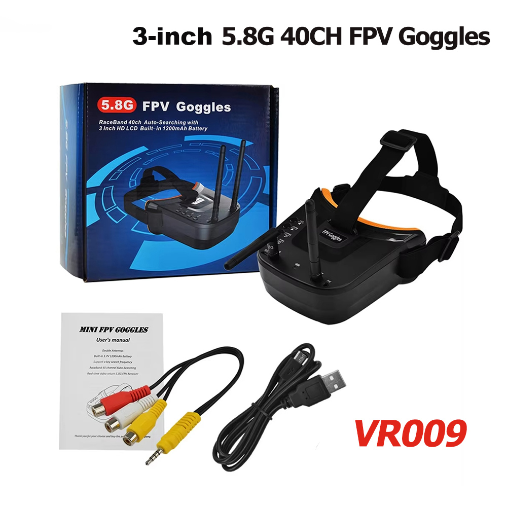 VR009 FPV Video Goggles 3Inch  – обзор и цена Drone Rc With Screen